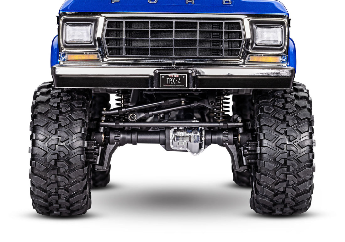 TRAXXAS TRX-4 HIGH TRAIL EDITION WITH 1979 FORD F-150 TRUCK BODY 1/10 SCALE 4WD