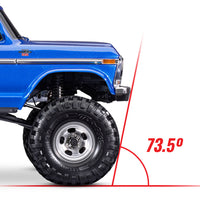 TRAXXAS TRX-4 HIGH TRAIL EDITION WITH 1979 FORD F-150 TRUCK BODY 1/10 SCALE 4WD