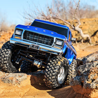 TRAXXAS TRX-4 HIGH TRAIL EDITION WITH 1979 FORD F-150 TRUCK BODY 1/10 SCALE 4WD