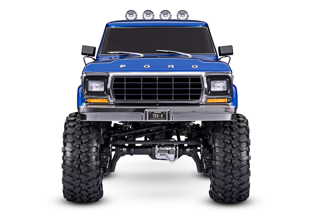 TRAXXAS TRX-4 HIGH TRAIL EDITION WITH 1979 FORD F-150 TRUCK BODY 1/10 SCALE 4WD