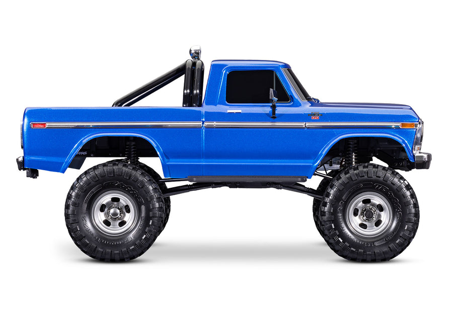 TRAXXAS TRX-4 HIGH TRAIL EDITION WITH 1979 FORD F-150 TRUCK BODY 1/10 SCALE 4WD