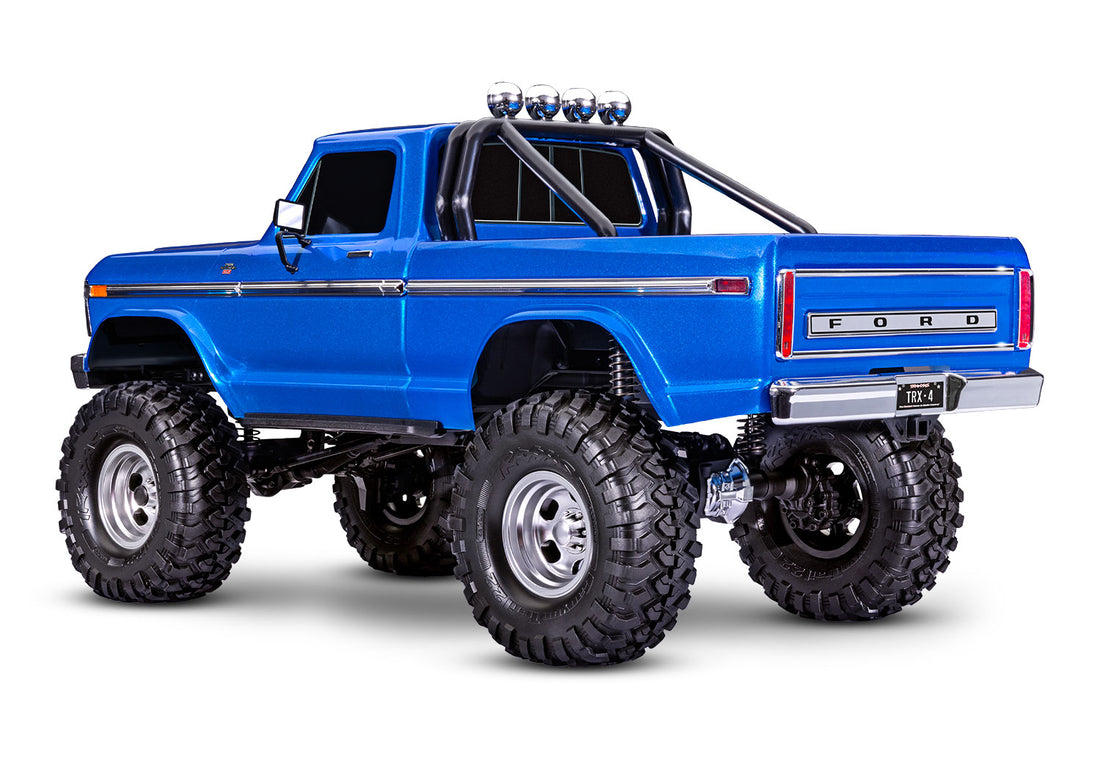 TRAXXAS TRX-4 HIGH TRAIL EDITION WITH 1979 FORD F-150 TRUCK BODY 1/10 SCALE 4WD