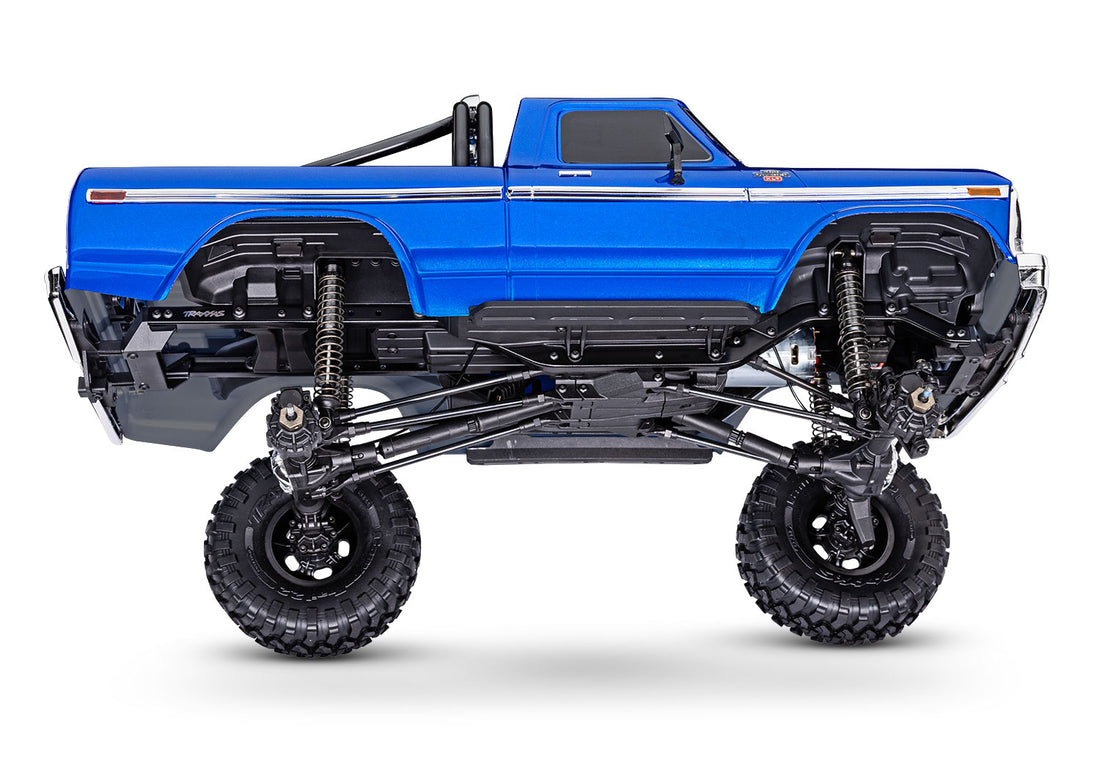 TRAXXAS TRX-4 HIGH TRAIL EDITION WITH 1979 FORD F-150 TRUCK BODY 1/10 SCALE 4WD