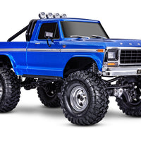 TRAXXAS TRX-4 HIGH TRAIL EDITION WITH 1979 FORD F-150 TRUCK BODY 1/10 SCALE 4WD