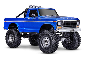 TRAXXAS TRX-4 HIGH TRAIL EDITION WITH 1979 FORD F-150 TRUCK BODY 1/10 SCALE 4WD