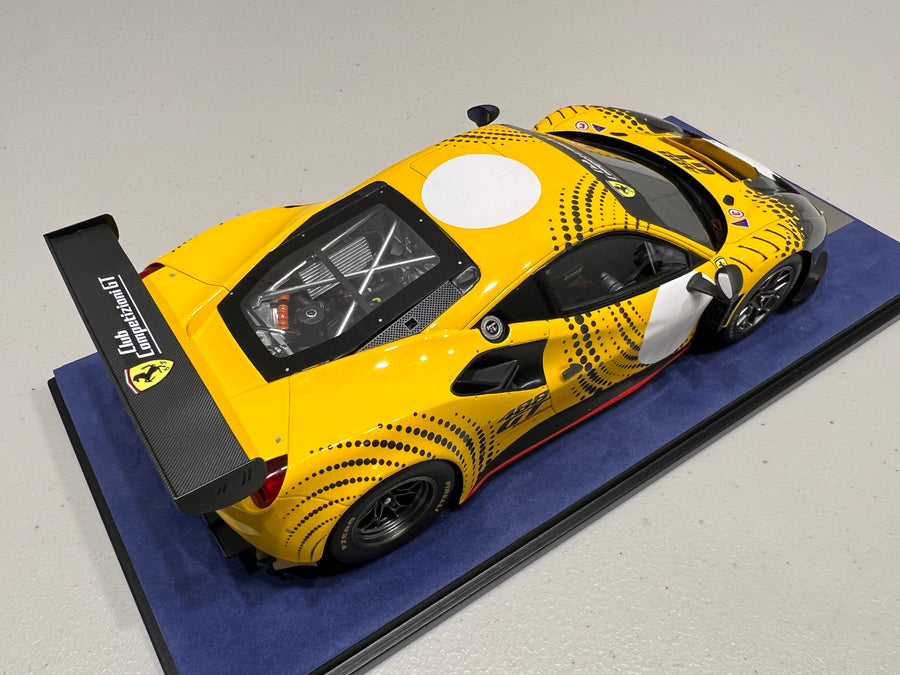 Voiture Miniature de Collection - LOOKSMART 1/43 - FERRARI 488 GT Voiture Miniature de Collection - LOOKSMART 1/43 - FERRARI 488 GT
