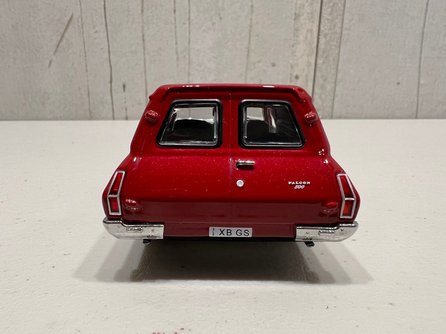 Red XB GS Ford Panel Van - 1:32 Scale Diecast Model