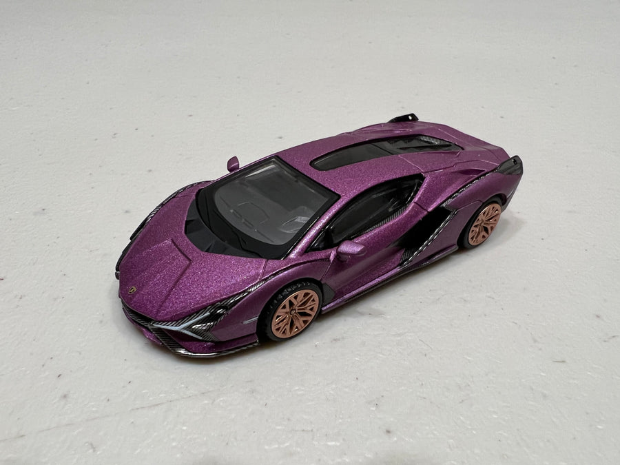 Lamborghini Sián FKP 37 Matte Viola SE30 - HK Exclusive - 1:64 Scale Diecast Model - Mini GT