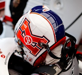 *PRE-ORDER* MoneyGram Haas F1 Team  Kevin Magnussen – Miami GP 2023 - 1:5 Scale Mini Helmet