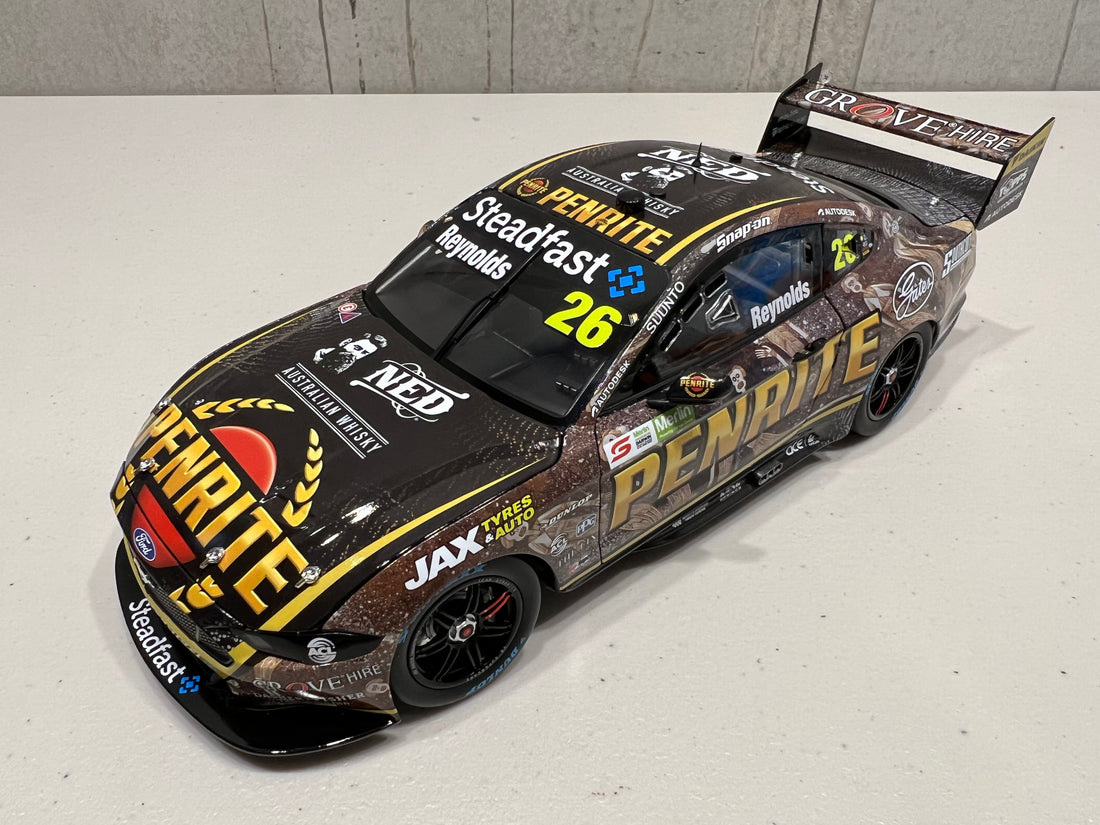 David Reynolds - Penrite Racing #26 Ford Mustang GT - 2022 Darwin Triple Crown Indigenous Round - 1:18 Scale Diecast Model - Authentic Collectables - RRP $275 NOW $225