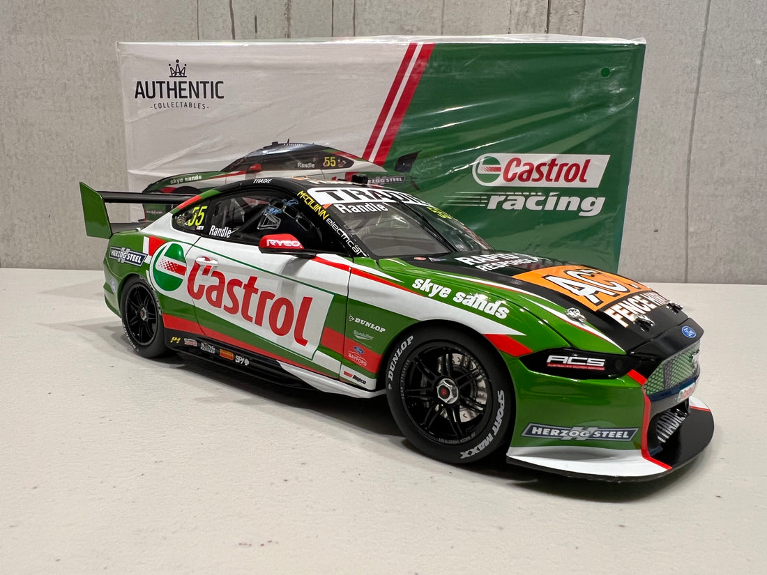 Thomas Randle 1:18 Castrol Racing #55 Ford Mustang GT - 2021 OTR SuperSprint At The Bend - Authentic Collectables - RRP $250 NOW $225