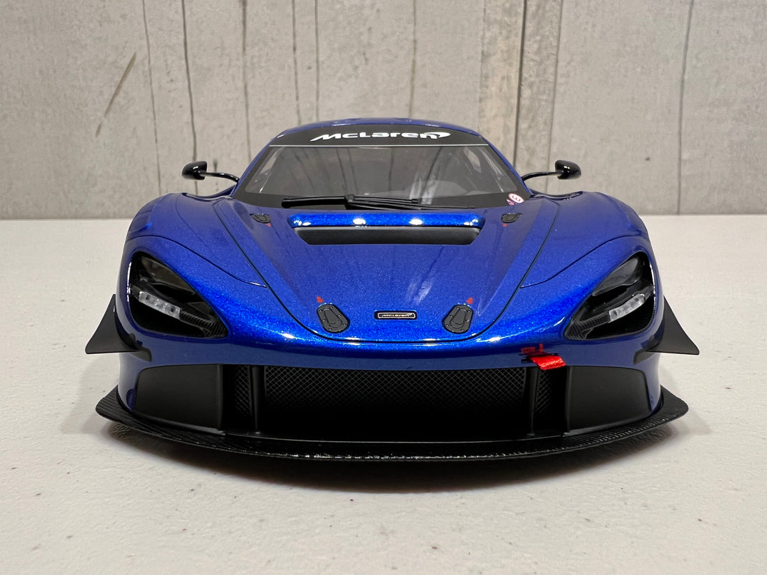 McLAREN 720S GT3 (AZURE BLUE) - SEALED BODY 1:18 - AUTOART