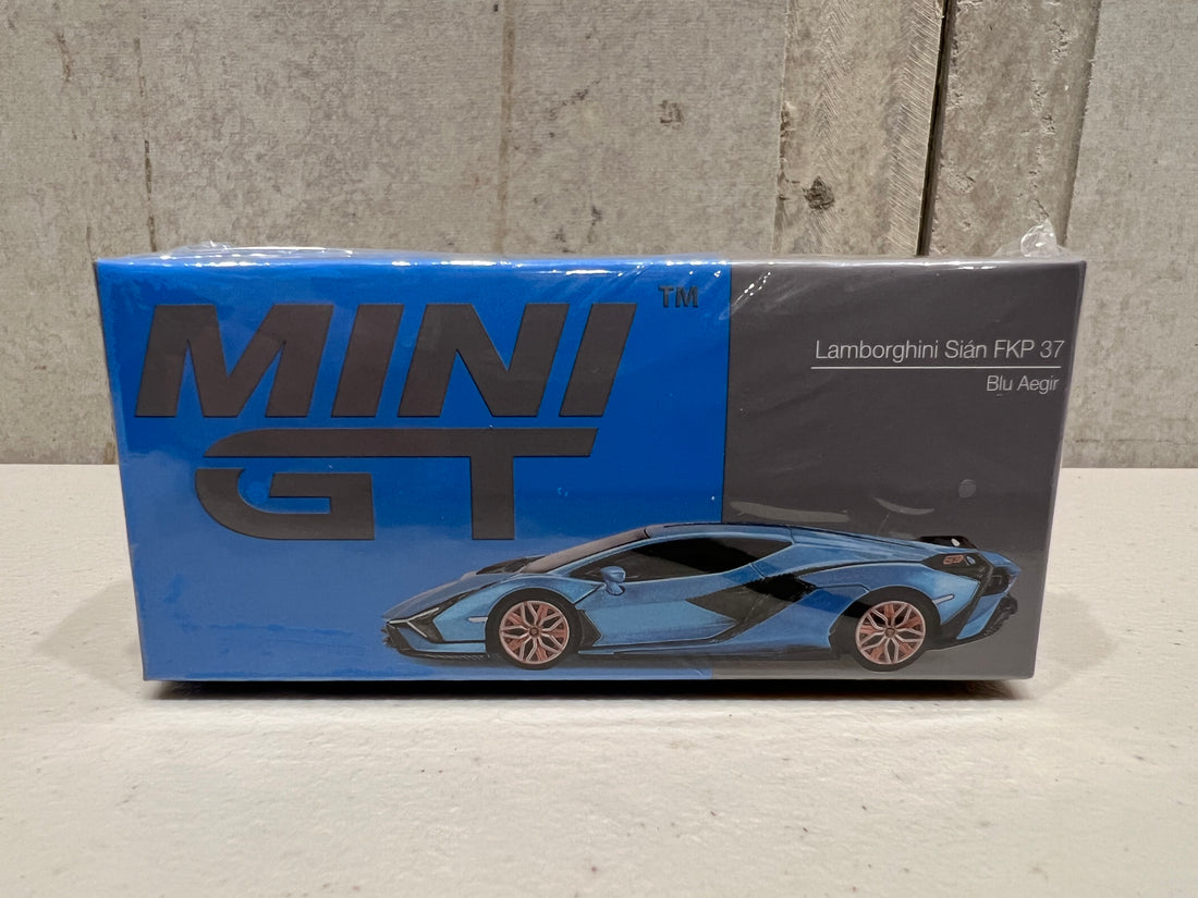 Lamborghini Sián FKP 37 Ble Aegir - 1:64 Scale Diecast Model - Mini GT