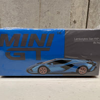 Lamborghini Sián FKP 37 Ble Aegir - 1:64 Scale Diecast Model - Mini GT