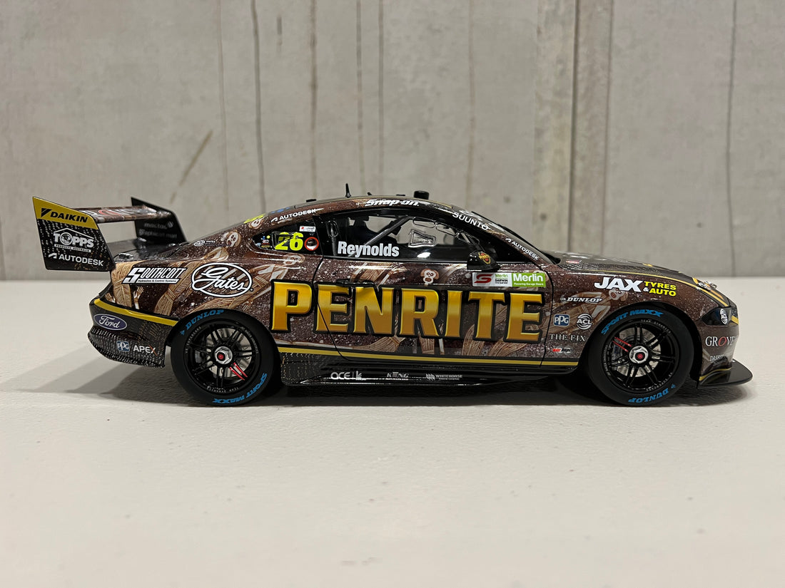 David Reynolds - Penrite Racing #26 Ford Mustang GT - 2022 Darwin Triple Crown Indigenous Round - 1:18 Scale Diecast Model - Authentic Collectables - RRP $275 NOW $225