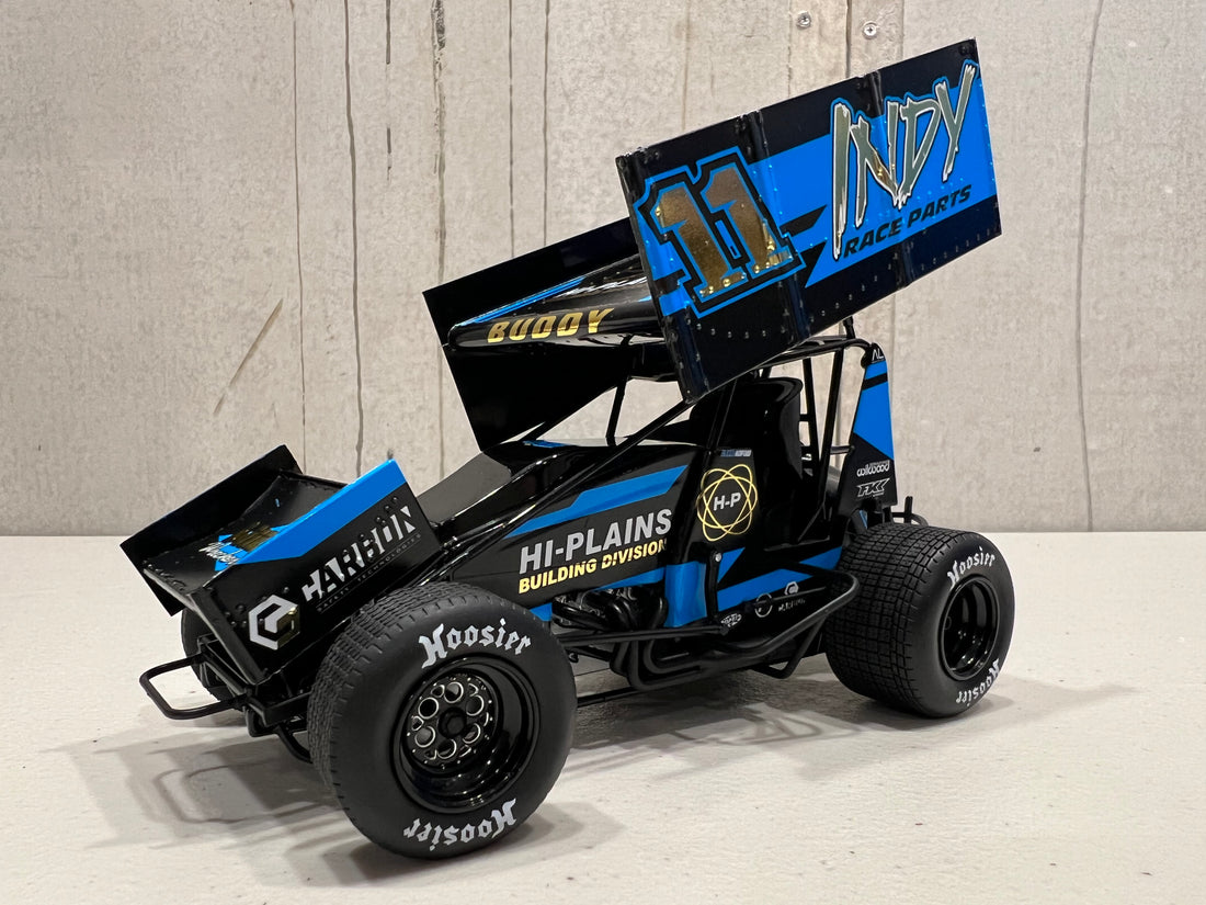 2022 #11 HI-PLAINS BUILDING SPRINT CAR - BUDDY KOFOID - FIRST WORLD OF OUTLAWS WIN - 1:18 SCALE DIECAST MODEL