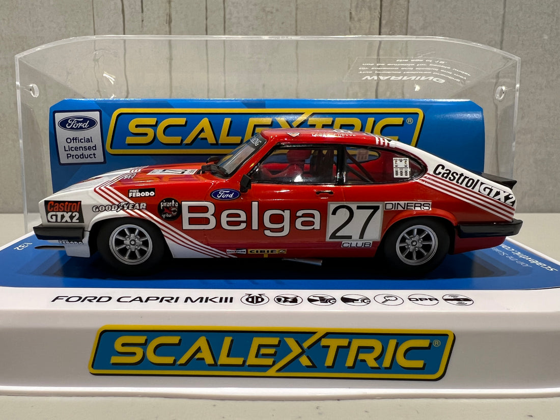 Scalextric Ford Capri MKIII Spa 24hrs 1978 Winner