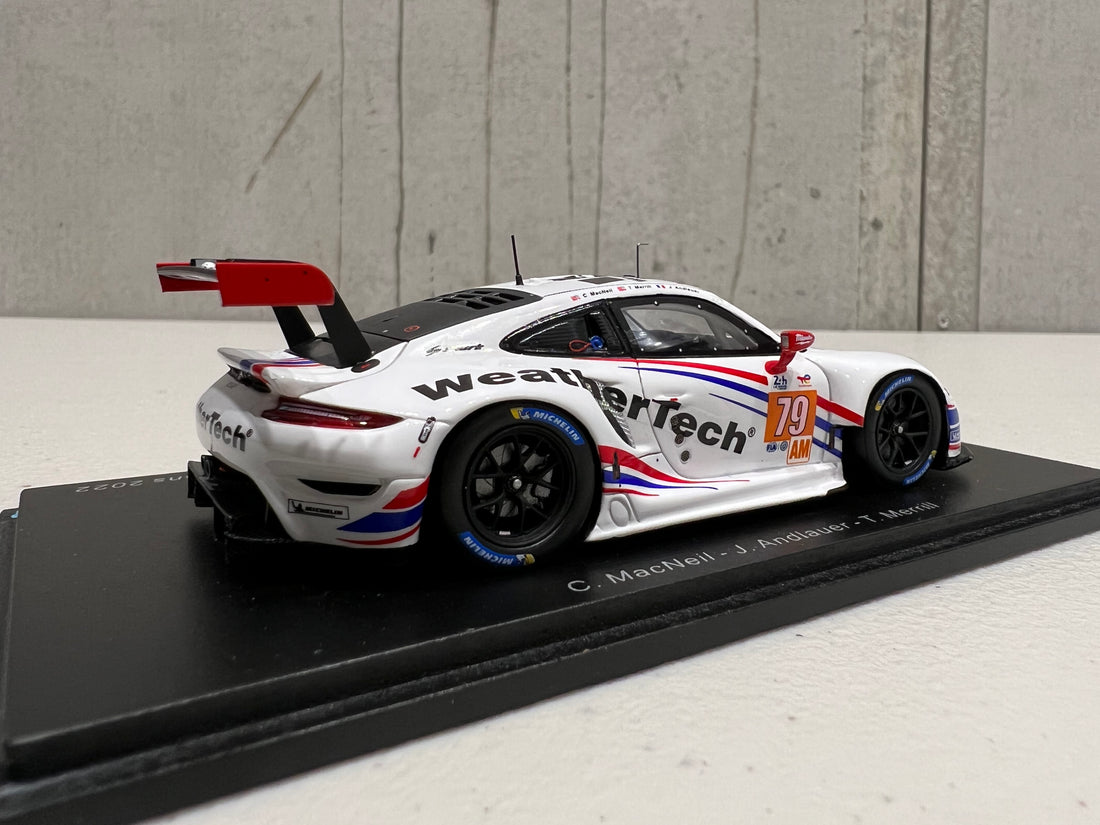 Modèle réduit Porsche 911 Rsr-19 N°79 Weathertech Racing 24h Le Mans Modèle réduit Porsche 911 Rsr-19 N°79 Weathertech Racing 24h Le Mans