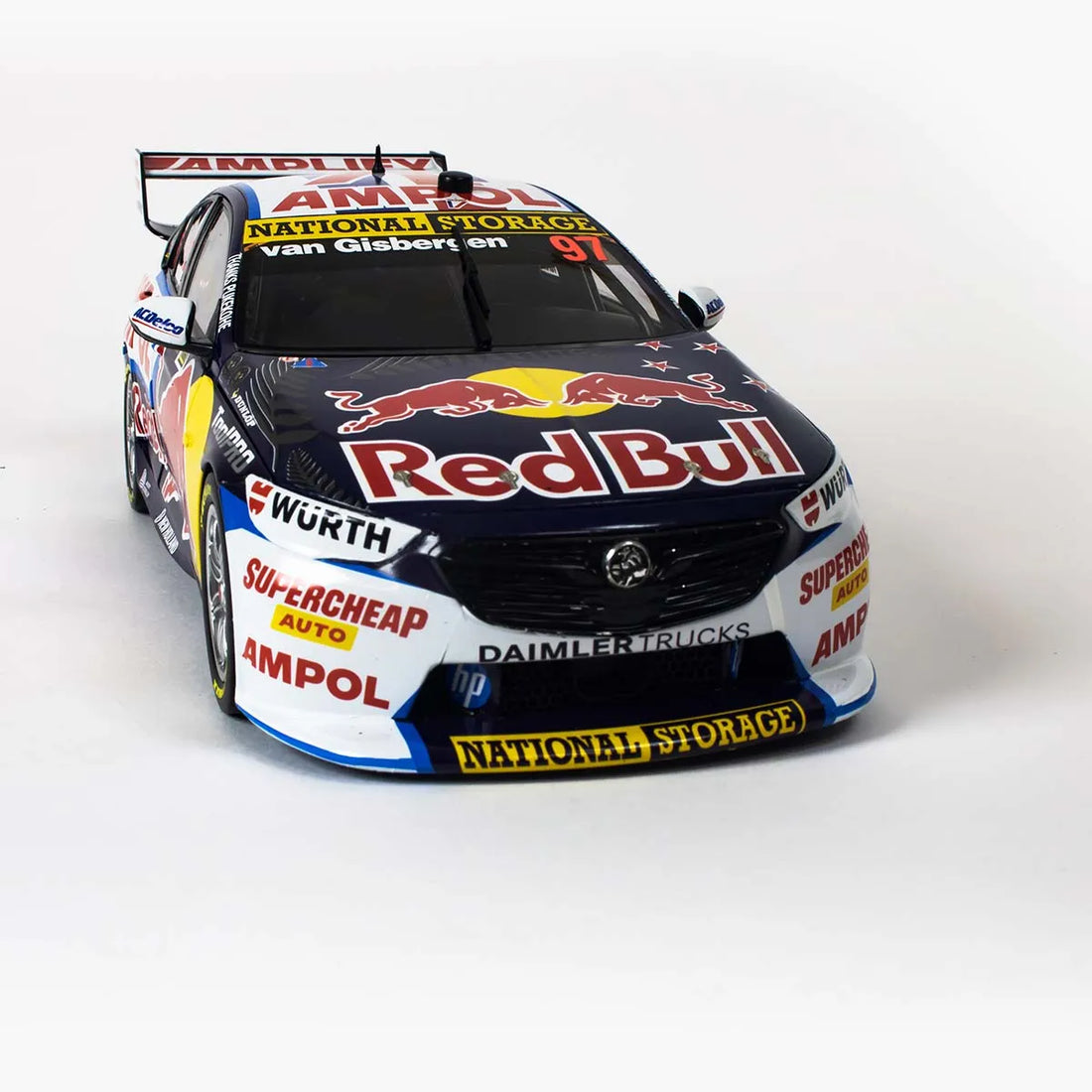 HOLDEN ZB COMMODORE  RED BULL AMPOL RACING  VAN GISBERGEN #97  2022 ITM Auckland Supersprint  (Last Race at Pukekohe) - 1:18 SCALE - BIANTE