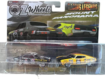 OZ WHEELS - HQ HOLDEN 4 DOOR DARRELL LEA CAR & GOSS XA FALCON - SERIES 2 - 1:64 SCALE TWINSET - DDA