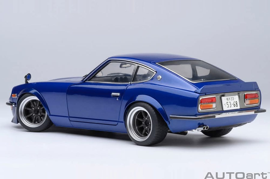 *PRE-ORDER* Nissan Fairlady Z (S30) Wangan Midnight “Akuma no Z” Comic #1 version - 1:18 Scale Model - AUTOart