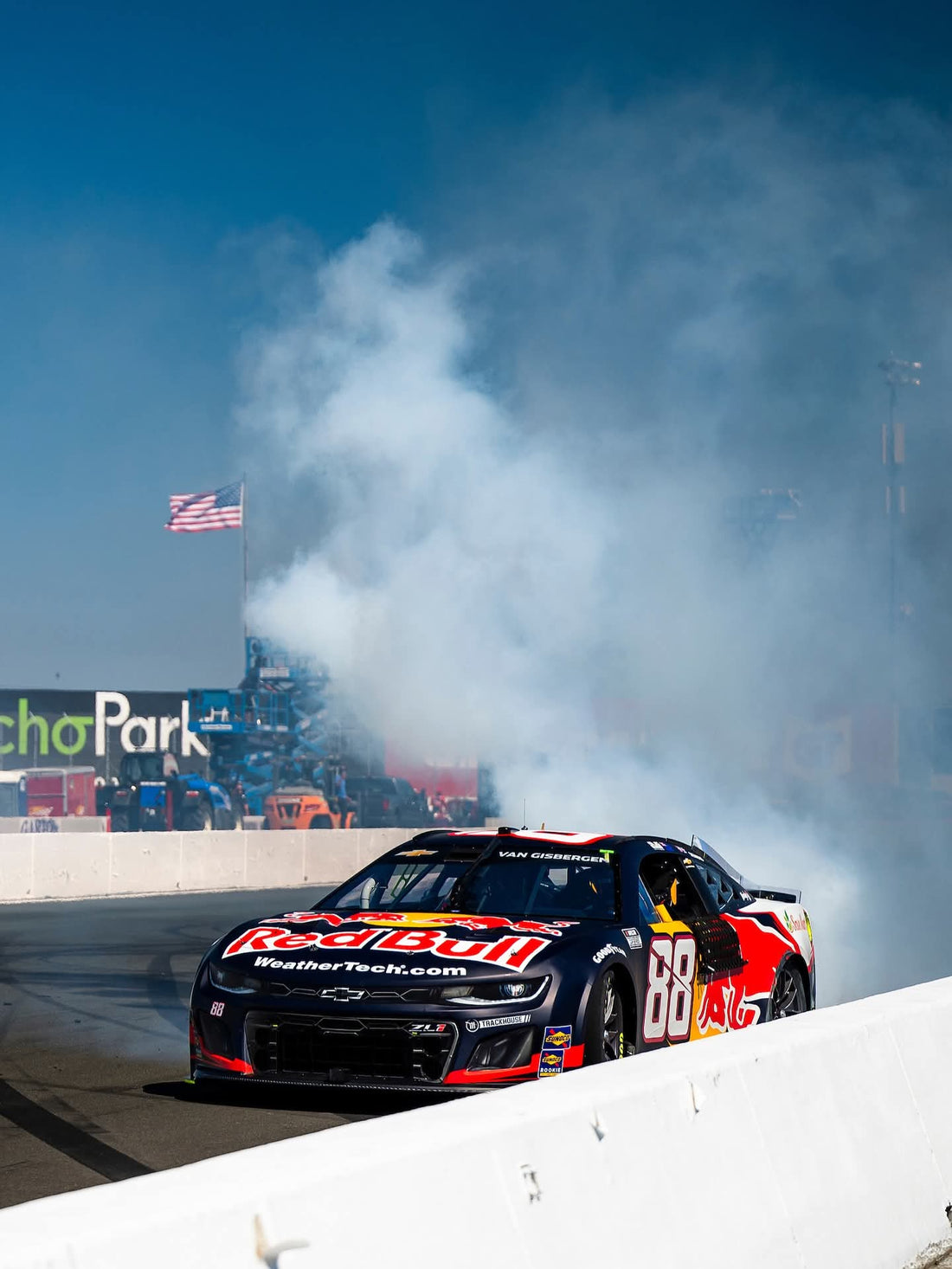 *PRE-ORDER* SHANE VAN GISBERGEN 2025 RED BULL SONOMA RACED WIN 1:24 SCALE ARC DIECAST
