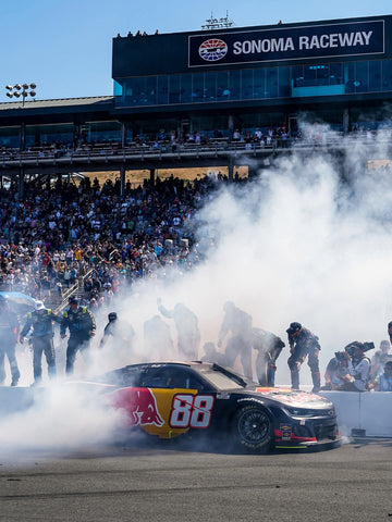 *PRE-ORDER* SHANE VAN GISBERGEN 2025 RED BULL SONOMA RACED WIN 1:24 SCALE AUTOGRAPHED ARC DIECAST