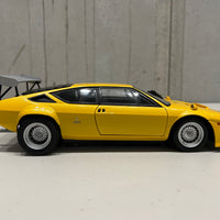 Lamborghini Urraco Rally - Yellow Pearl - 1:18 Scale Diecast Model Car - Kyosho