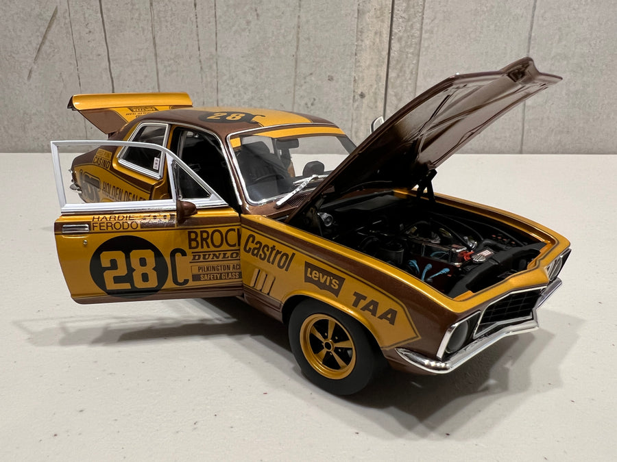 HOLDEN LJ XU-1 TORANA 1972 BATHURST WINNER 50TH ANNIVERSARY GOLD LIVERY 1:18 DIECAST MODEL