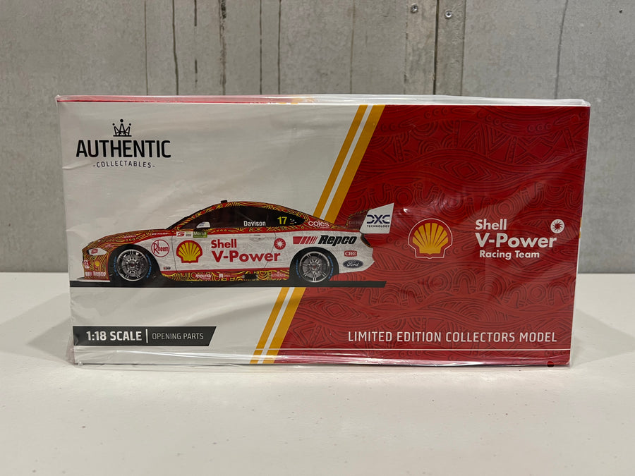 WILL DAVISON - Shell V-Power Racing Team #17 Ford Mustang GT - 2022 Darwin Triple Crown Indigenous Round - 1:18 Scale Diecast Model - Authentic Collectables