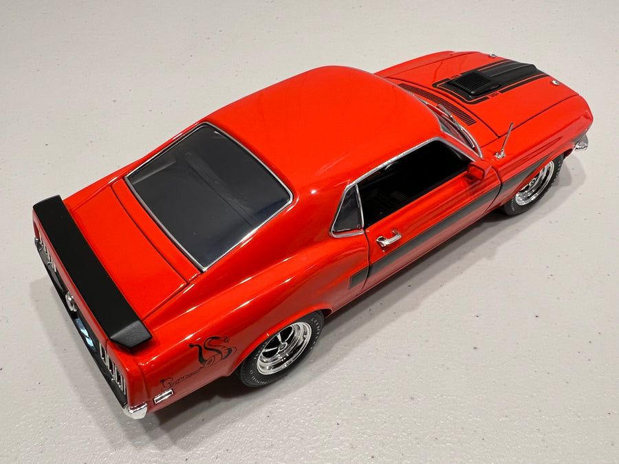 1970 FORD MUSTANG MACH 1 SIDEWINDER SPECIAL 1:18 DIECAST MODEL - ACME