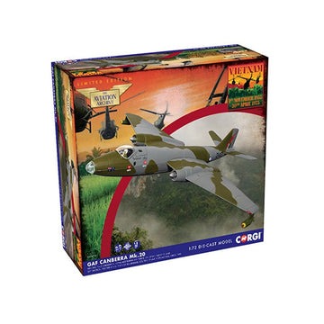 CORGI GAF CANBERRA MK.20 - RAAF - SOUTH VIETNAM - 1969 - 1:72 SCALE DIECAST MODEL