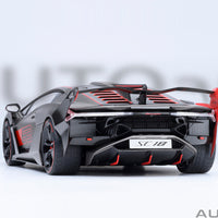 *PRE-ORDER* LAMBORGHINI SC18 ALSTON (GRIGIO DAYTONA / RED ACCENTS) - 1:18 SCALE MODEL