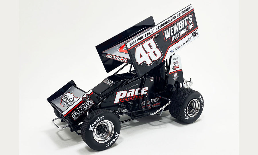 2024 Danny Dietrich - Gary Kauffman Racing Sprint Car - 1:18 Scale Diecast Sprint car - ACME