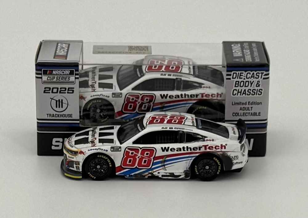 SHANE VAN GISBERGEN 2025 WEATHERTECH WATKINS GLEN RACED WIN 1:64 SCALE ARC DIECAST