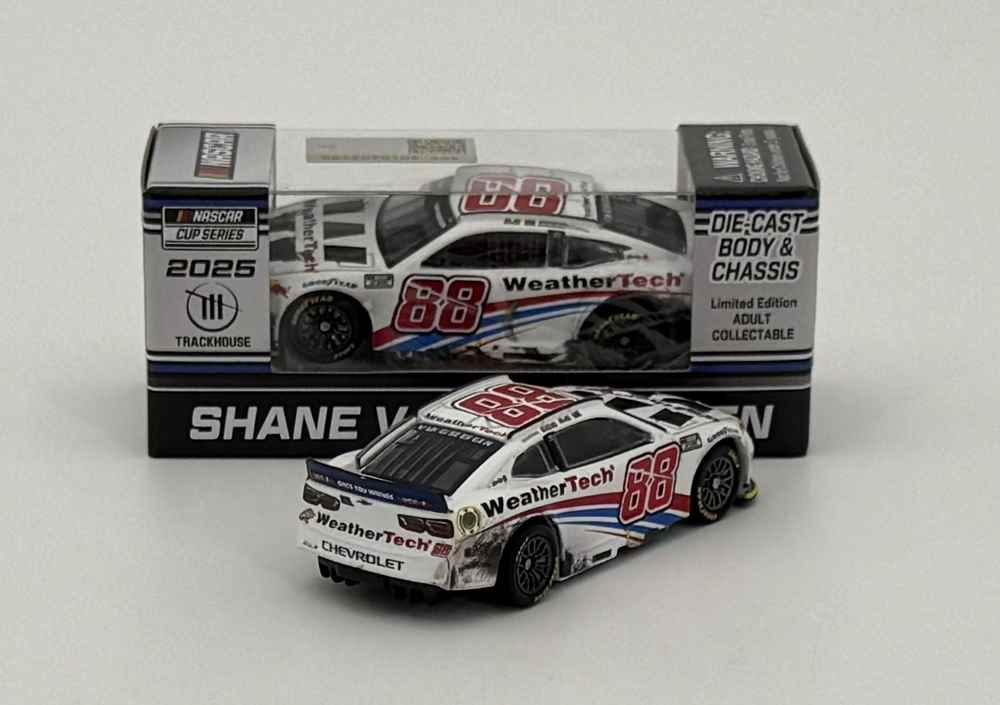 SHANE VAN GISBERGEN 2025 WEATHERTECH WATKINS GLEN RACED WIN 1:64 SCALE ARC DIECAST