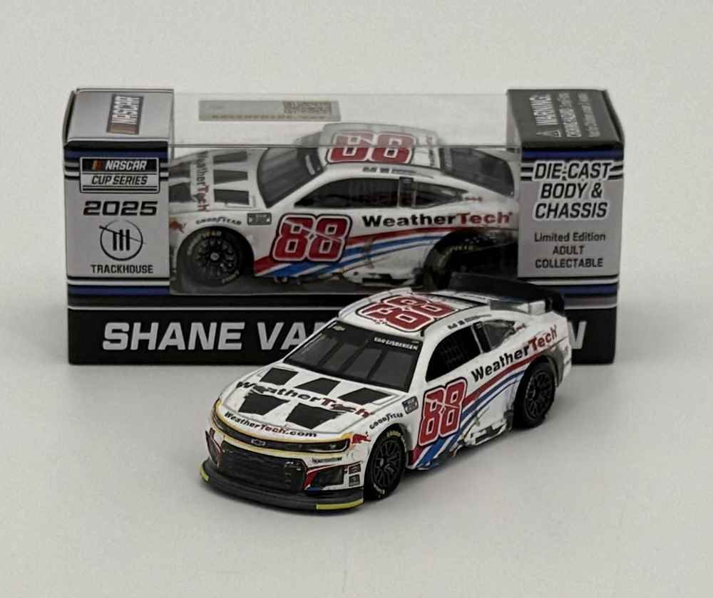 SHANE VAN GISBERGEN 2025 WEATHERTECH WATKINS GLEN RACED WIN 1:64 SCALE ARC DIECAST