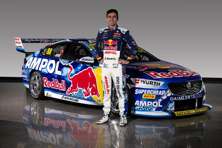 HOLDEN ZB COMMODORE - RED BULL AMPOL RACING - BROC FEENEY #88 - Merlin Darwin Triple Crown Race 18 - 1:18 Scale - Diecast Model