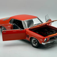 HOLDEN HQ MONARO GTS COUPE - TANGERINE WITH LONE O'RANGER STRIPES - 1:18 SCALE DIECAST MODEL - BIANTE/AUTOart