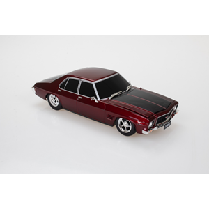 LIGHT UP RED HQ GTS MONARO - SPECTRA RIDES - 1:24 SCALE