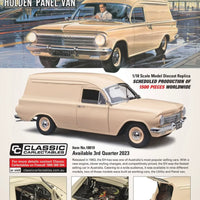 HOLDEN EH PANEL VAN – WINDORAH BEIGE 1:18 SCALE DIECAST MODEL