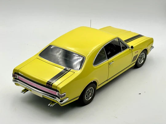 HOLDEN HK MONARO GTS - WARWICK YELLOW - 1:18 SCALE DIECAST MODEL - BIANTE/AUTOart