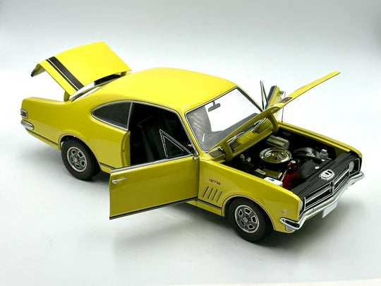 HOLDEN HK MONARO GTS - WARWICK YELLOW - 1:18 SCALE DIECAST MODEL - BIANTE/AUTOart