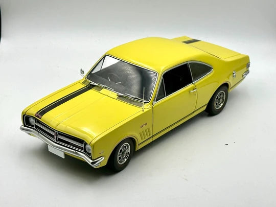 HOLDEN HK MONARO GTS - WARWICK YELLOW - 1:18 SCALE DIECAST MODEL - BIANTE/AUTOart