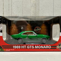 HOLDEN HT GTS 350 MONARO - GREEN - 1:32 SCALE DIECAST MODEL