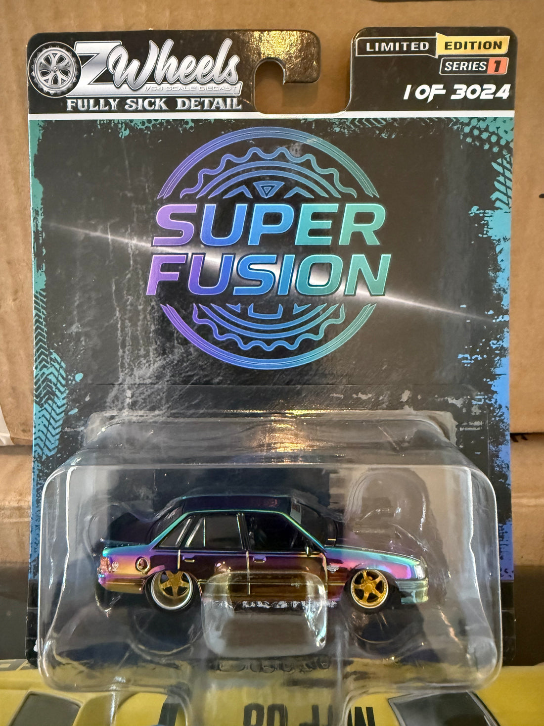 OZ WHEELS - Holden Commodore VK SS Group A, “Super Fusion meanie” - 2025 Diecast Model Expo