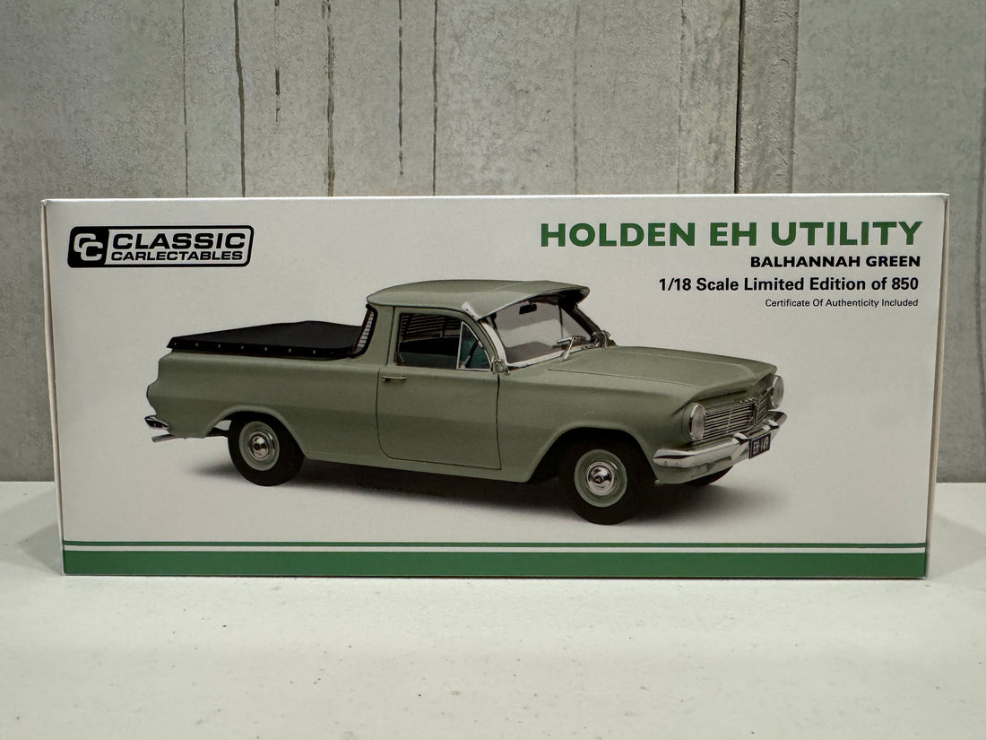 Holden EH Utility Balhannah green - 1:18 Scale Diecast Model