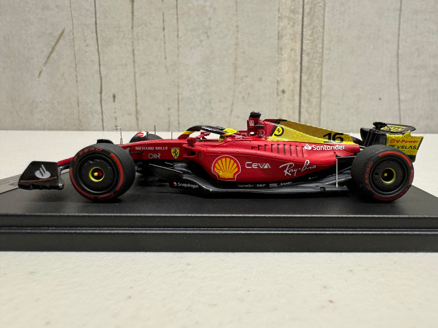 Ferrari F1-75 No.16 Italian GP 2022 - Charles Leclerc - 1:43 Scale Resin Model Car