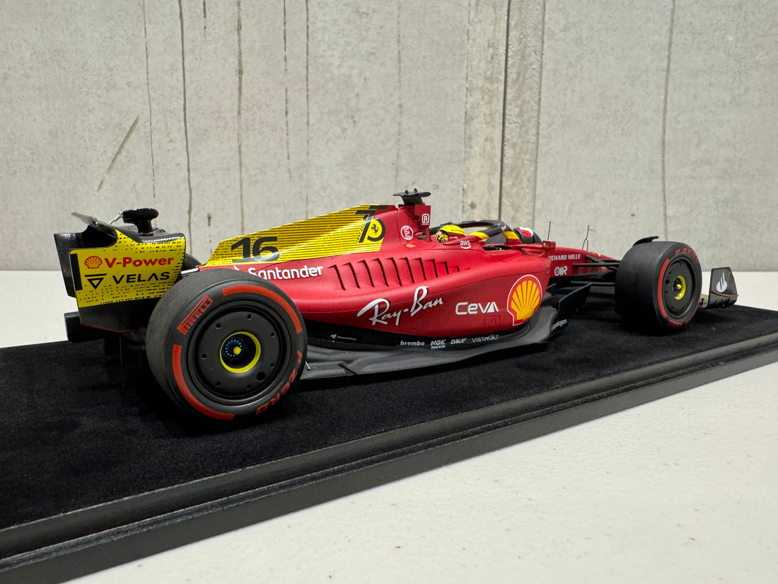 Ferrari F1-75 No.16 Italian GP 2022 - Charles Leclerc - 1:18 Scale Resin Model Car