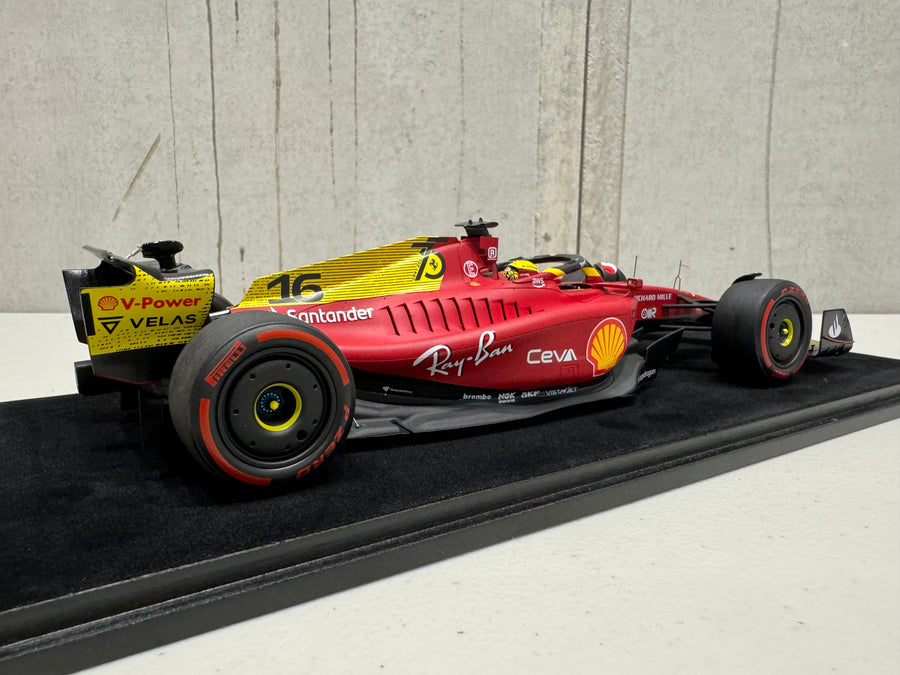 Ferrari F1-75 No.16 Italian GP 2022 - Charles Leclerc - 1:18 Scale Resin Model Car